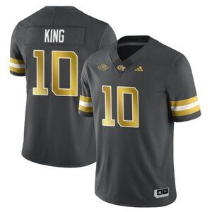 Mens Youths Kids Womens Haynes King Dark Gray Vapor Stitched Jersey